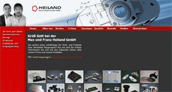 Desktop Screenshot of m-f-heiland.de